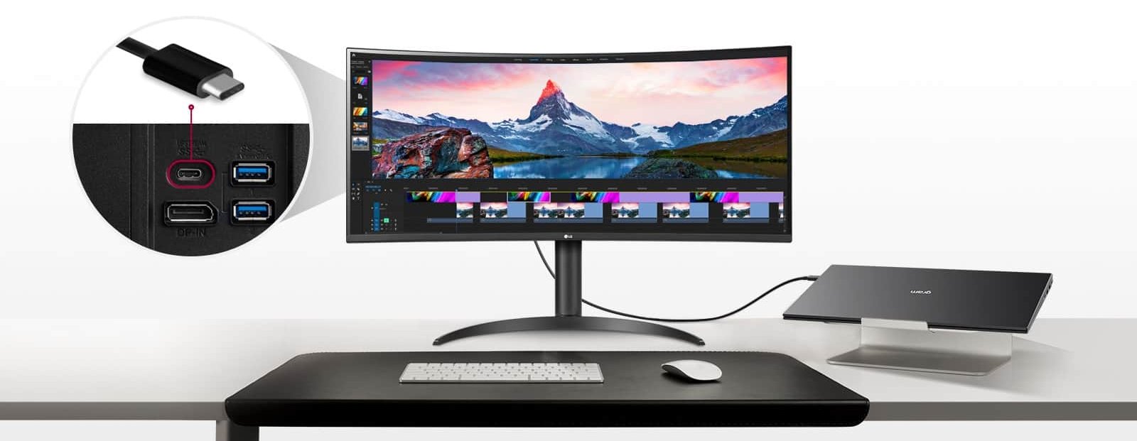 LG 34WP75C-B MONITOR usb